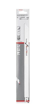 Bosch S 1222 VF Esnek Ahşap-Metal Panter Testere 250mm 5'li 2608656022